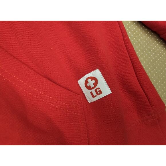 Officially Licensed Lifeguard Hoodie . St. Augustine Beach Sz XL. Red With Logos - Picture 5 of 12